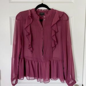 Target Who What Wear Sheer Blouse - XS